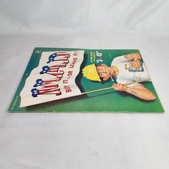 Mad Magazine Issue #144 July 1971 Joe America Blue Collar Norman Mingo Cover FN- - Picture 3 of 5